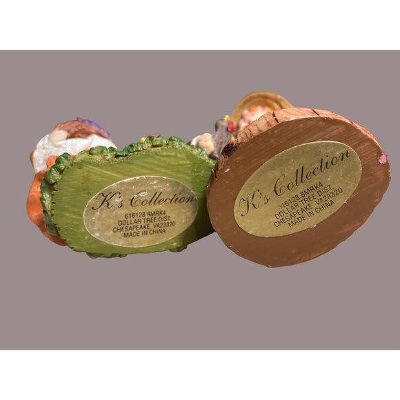 Thanksgiving Pilgrim Boy & Girl Figurines Set - Harvest Decor By Ks Collection - Picture 9 of 13